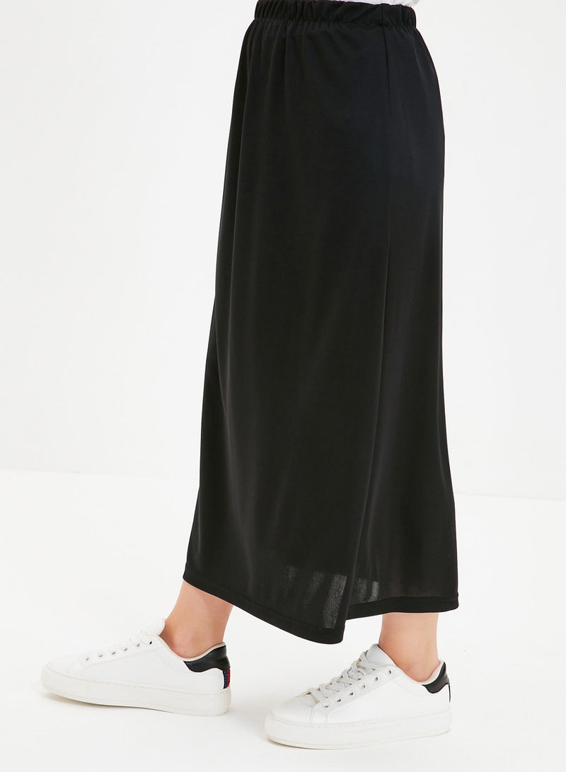 trendyol Black Knitted Inner Lining - Skirt Tctaw22Ee0018 - Image 2
