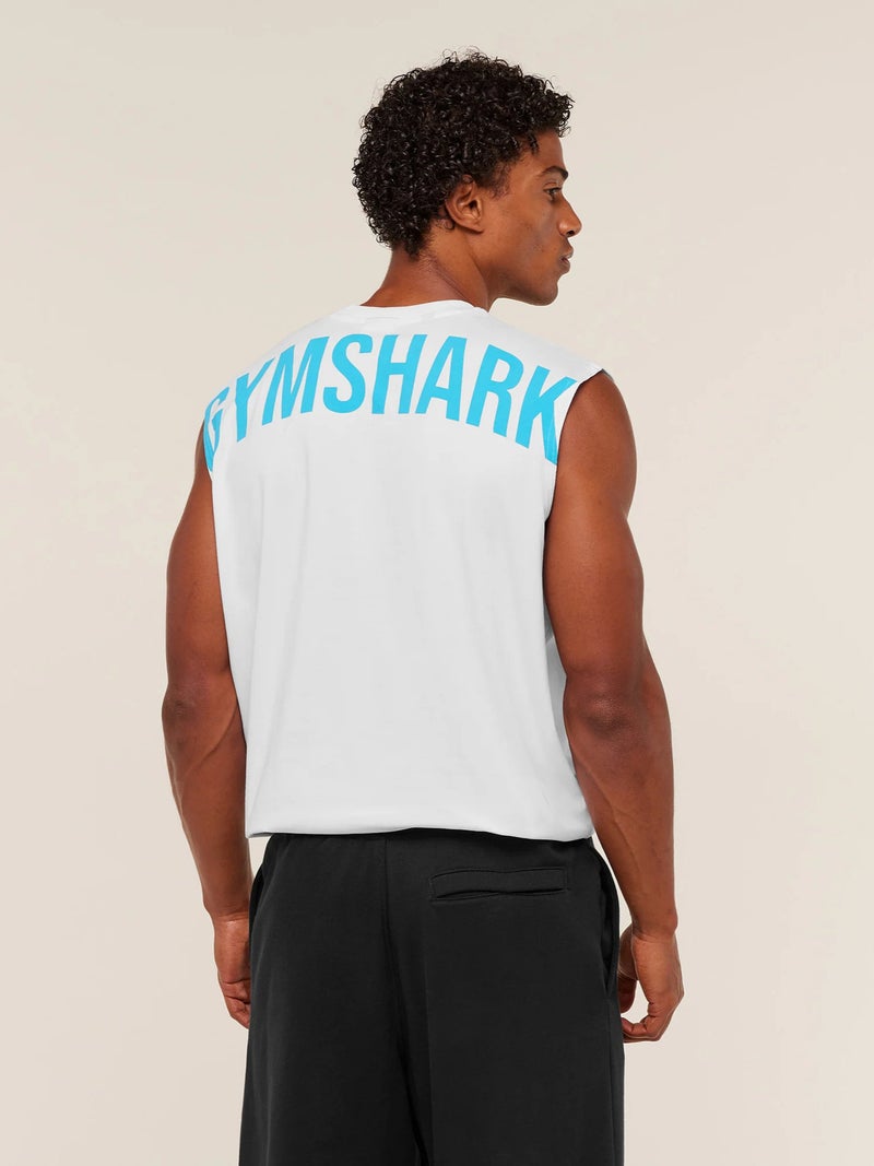 GYMSHARK Men's Short Sleeve Outdoor Sports T-Shirt Spring/Summer Fashion Round Neck Fitness Vest - Image 1