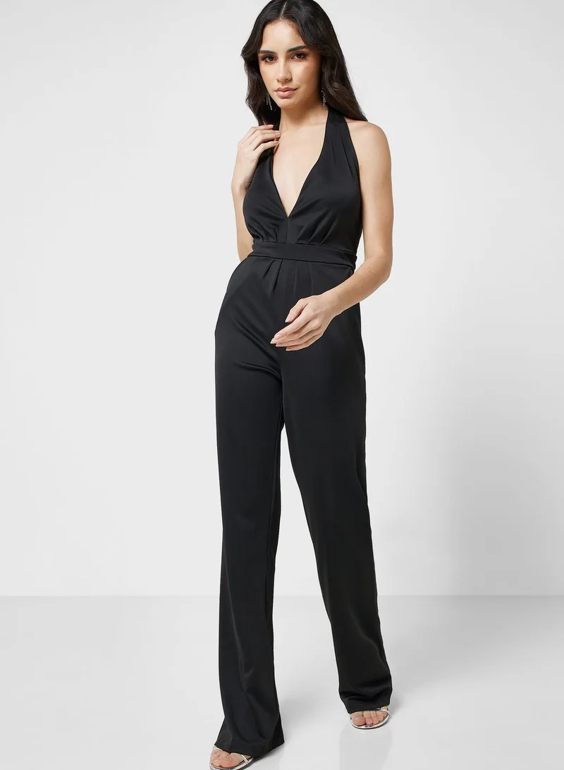 ELLA Back Cutout Jumpsuit