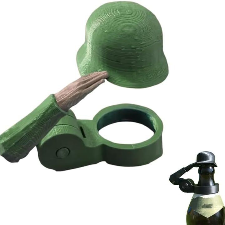 3D Printed Soldier Salute Helmet Decorative Ornament