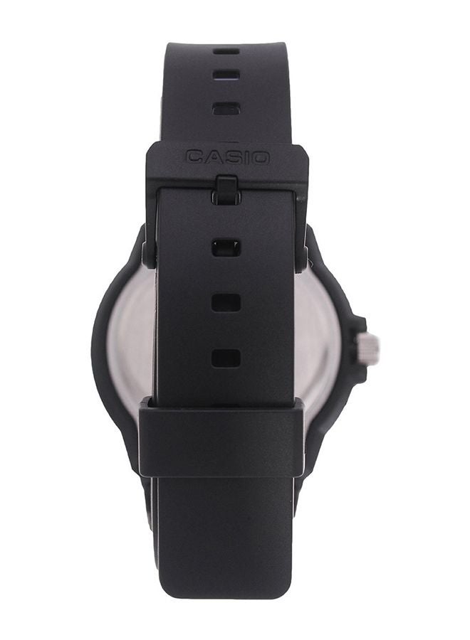 CASIO Men Resin Digital Wrist Watch MRW-200H-9BVDF - 45 mm - Black - Image 3