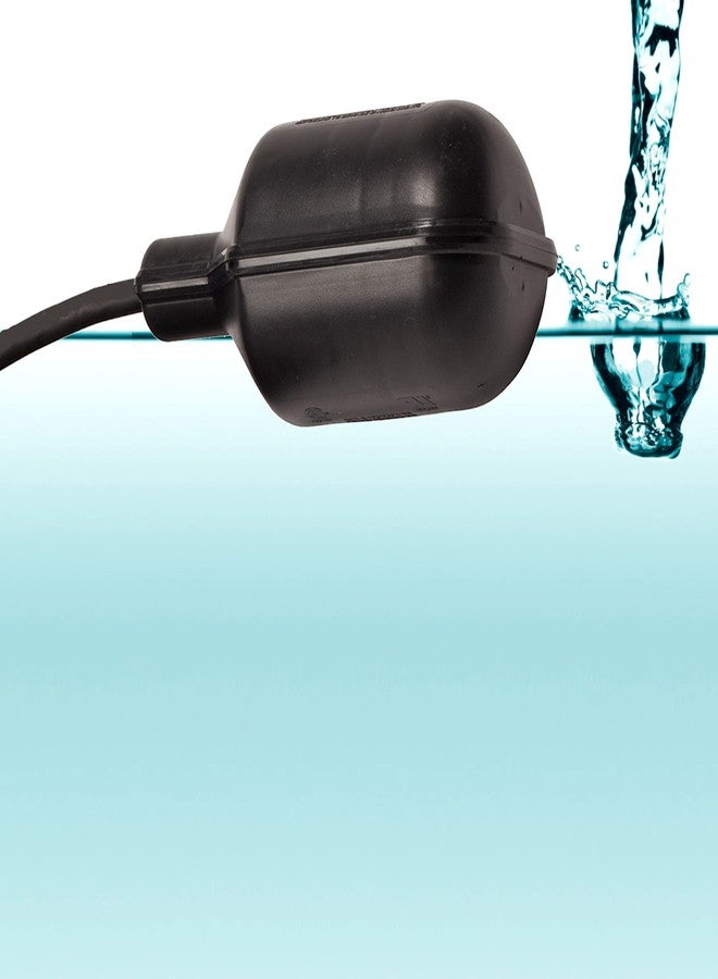 ليتل جايانت مفتاح تحكم عائم CFST من ليتل جاينت، ١١٥/٢٣٠ فولت (بدون قابس) للوحات التحكم وأجهزة الإنذار، مع سلك بطول ٢٠ قدمًا، أسود، ٩٥٠٢٦٧ - Image 2