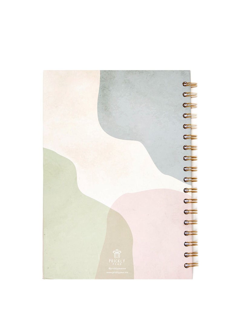 بريكلي بير دفتر ملاحظات حلزوني بنمط تجريدي - Image 3