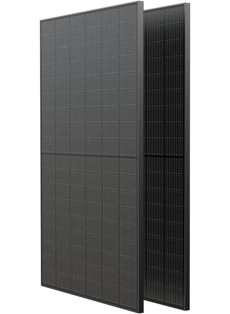 ECOFLOW EF ECOFLOW 2PCS 400W Rigid Solar Panel Monocrystalline High-Efficiency Solar Module 37.1V(Vmp31V) 13.79A (Imp12.90A) 400W - Image 1