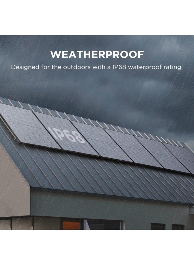 ECOFLOW EF ECOFLOW 2PCS 400W Rigid Solar Panel Monocrystalline High-Efficiency Solar Module 37.1V(Vmp31V) 13.79A (Imp12.90A) 400W - Image 4