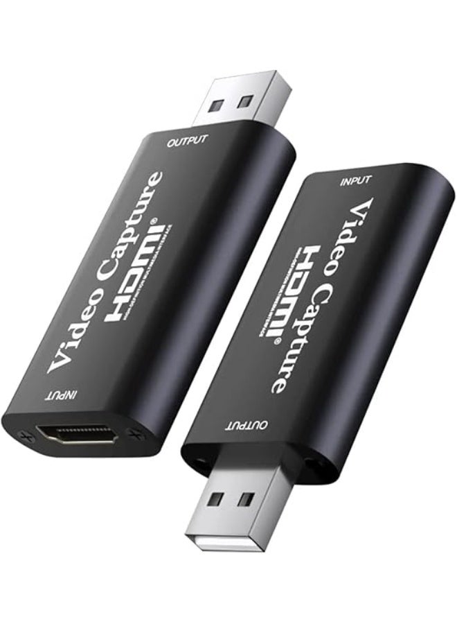 كارت التقاط فيديو HDMI USB 2.0 | جهاز تسجيل صوت وصورة 1080P للبث المباشر وتسجيل الكاميرات - Image 1