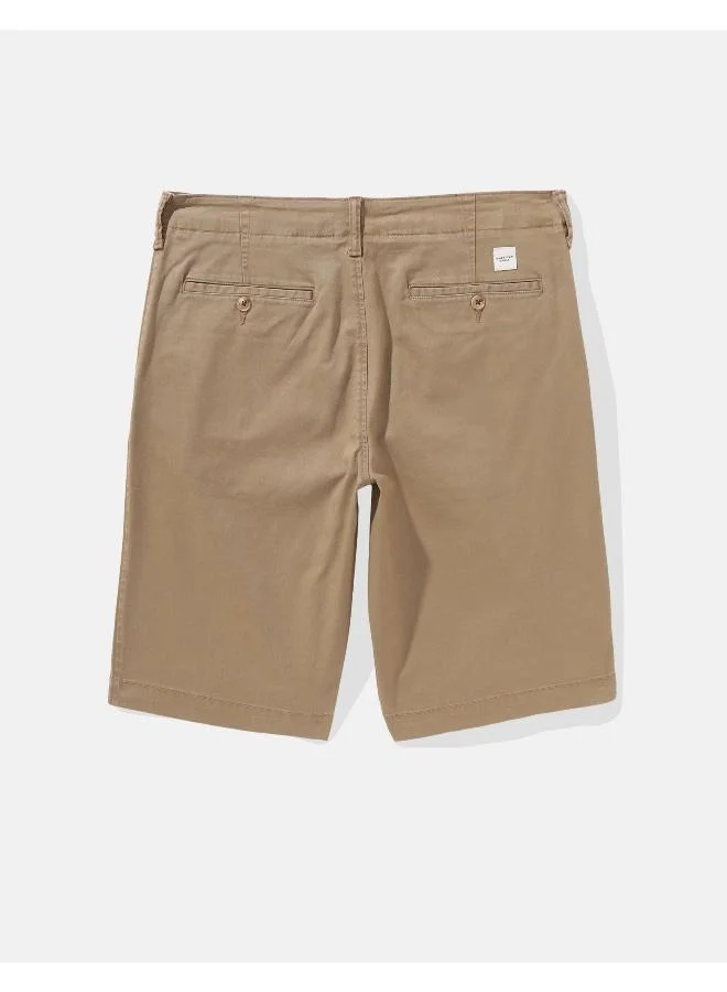 American Eagle AE Flex 12" Khaki Short
