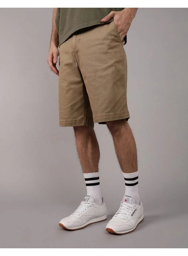American Eagle AE Flex 12" Khaki Short