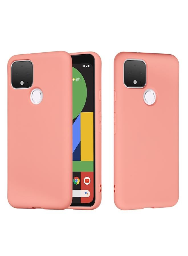 S-TOP Case For Google Pixel 4a 5G Pure Color Liquid Silicone Shockproof Full Coverage Case - Image 2