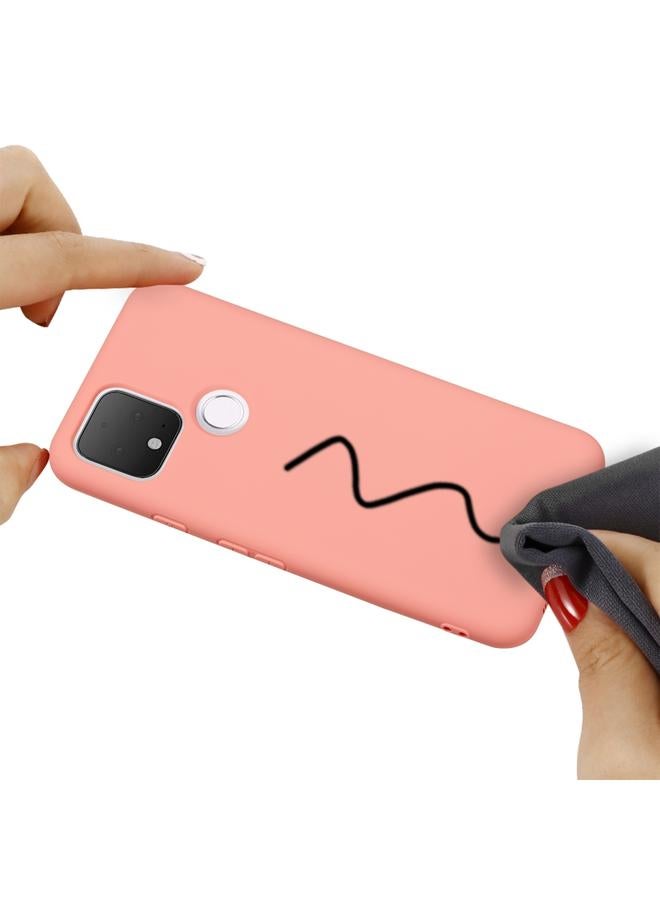 S-TOP Case For Google Pixel 4a 5G Pure Color Liquid Silicone Shockproof Full Coverage Case - Image 5