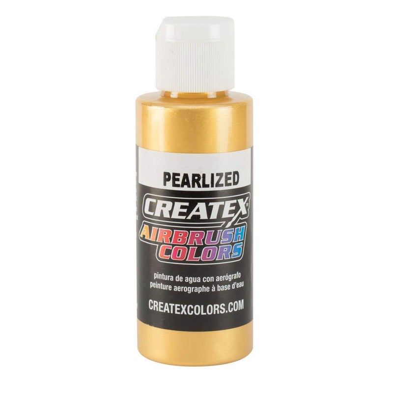 Createx 60 ml Paint Pearlescent Satin Gold