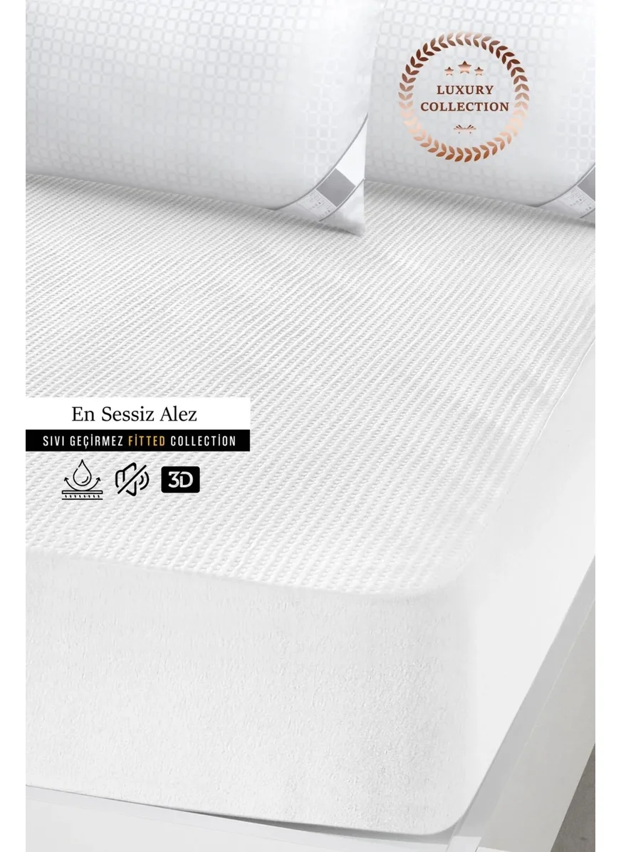 Mislina Premium Fitted Double Liquid Proof Bed Sheet Mattress Mattress 150X200