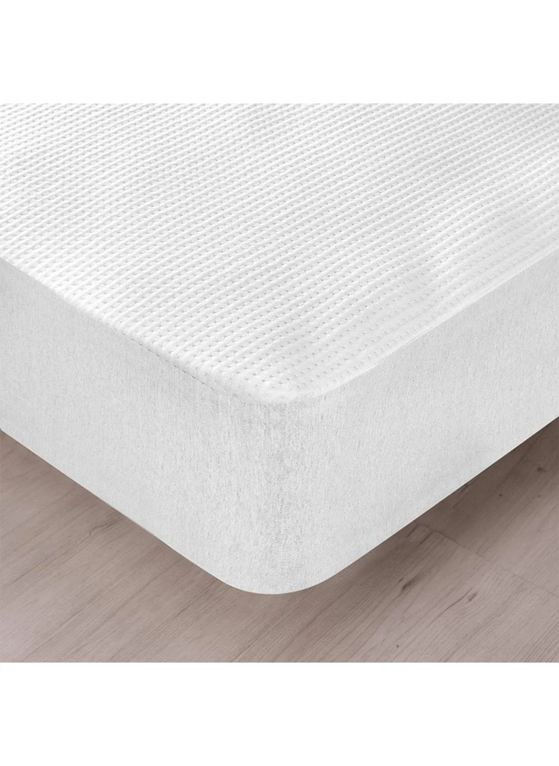 ميسلينا Premium Fitted Double Liquid Proof Bed Sheet Mattress Mattress 150X200