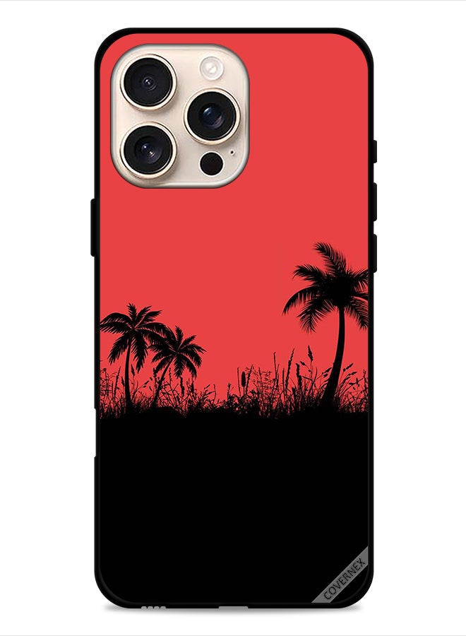 Covernex Apple iPhone 16 Pro Protective Case Cover Dates Trees - Image 1