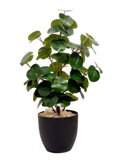 Generic Artificial Tree 68 cm Tall Plant for Interior/Home/Office Décor, Durable Plant with Basic Black Pot, Big Natural Looking 