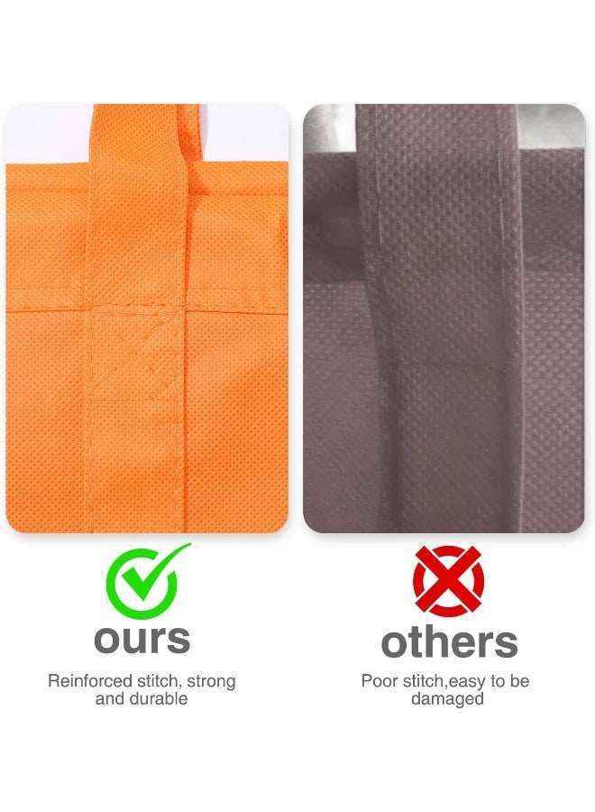 Reusable Trolley Bags For Shopping Cart 4 Pack Shopping Cart Bags Reusable Grocery Bags for Trolley Carts Shopping Bags Trolley Bags Grocery Cart Bags for Hot or Cold Groceries  - Image 5