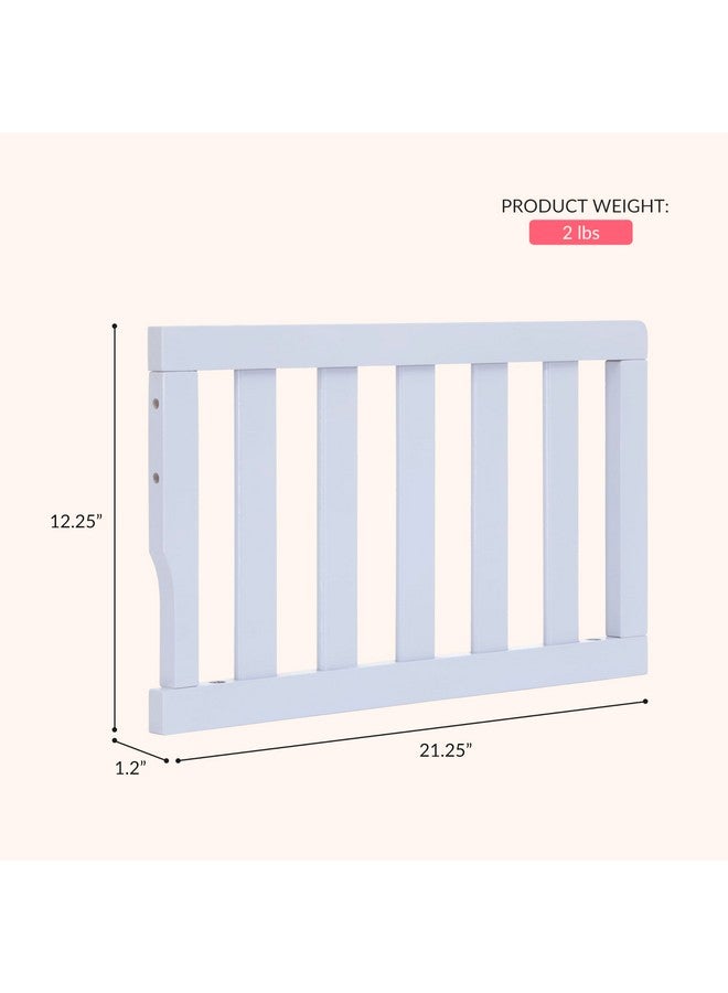 Dream On Me Convertible Crib Toddler Guard Rail In Lavender Ice, Converts Cribs To Toddler Beds, Solid Wood Construction - Image 2