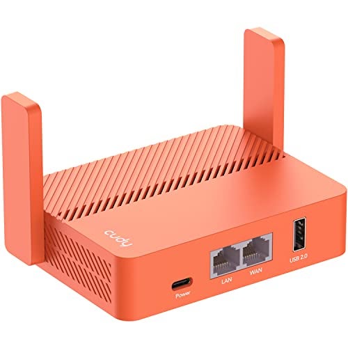 Cudy AC1200 Pocket-Sized Wi-Fi Travel Router, Extender/Repeater for Hotel&Public Network, WISP, VPN Client and Server, USB,TR1200 - Image 1