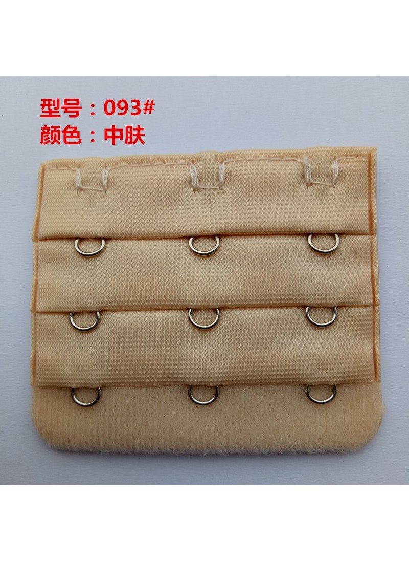 Generic Three-row three-button stainless steel Bra extension buckle three-row three-button underwear extension buckle factory direct delivery color card  - Image 4