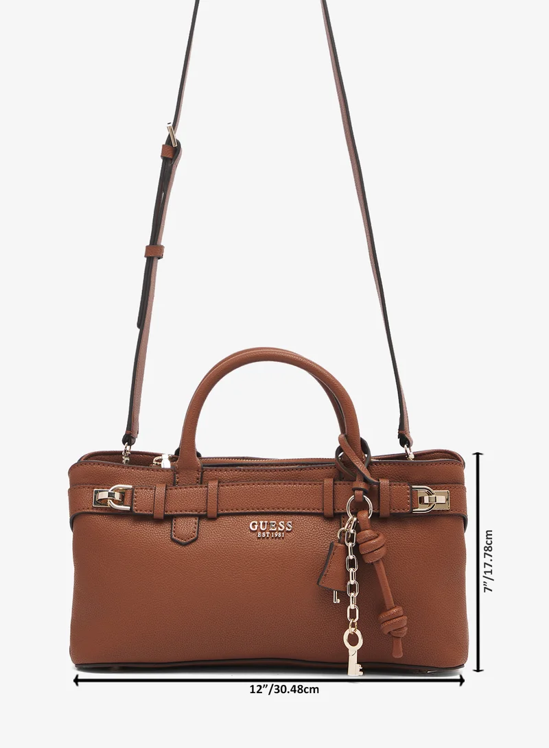 GUESS  Gregoria Girlfriend Satchel Bag for Women | Best Price UAE