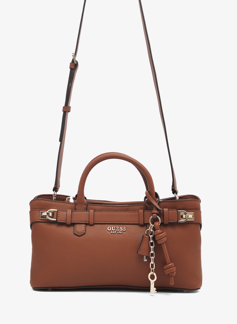 GUESS Gregoria Girlfriend Satchel Bag - Image 1