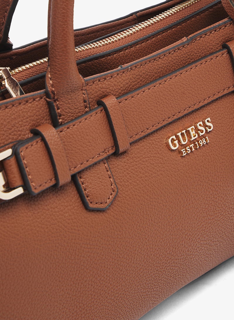 GUESS Gregoria Girlfriend Satchel Bag - Image 4