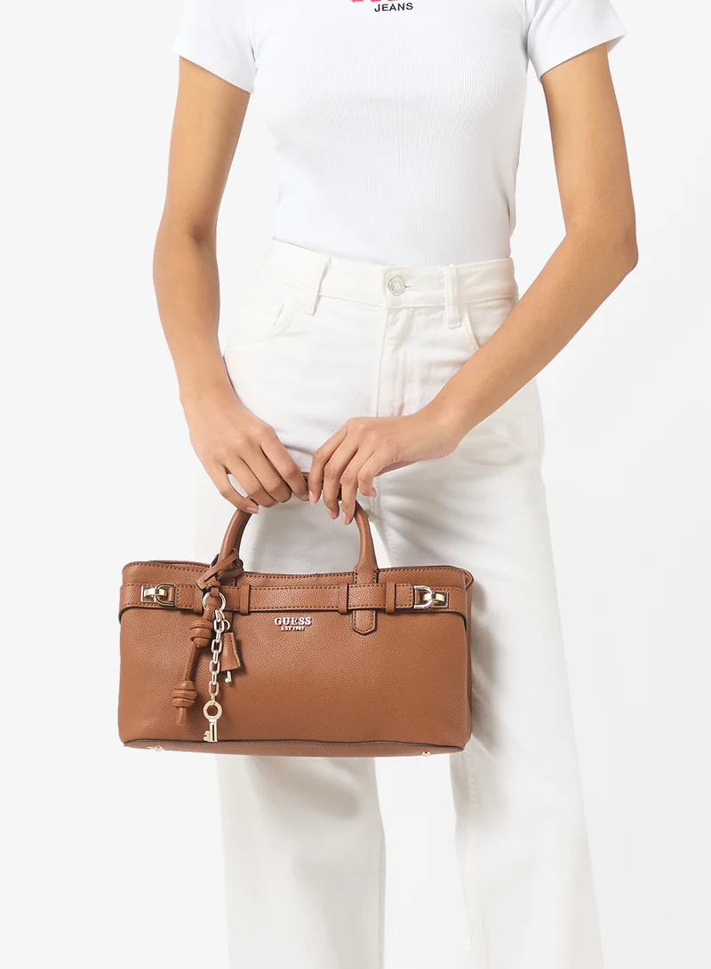 GUESS  Gregoria Girlfriend Satchel Bag for Women | Best Price UAE