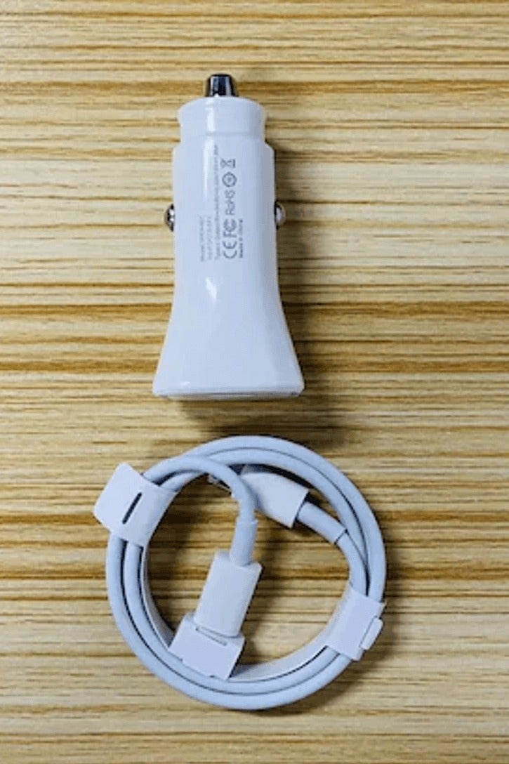 Fast Charing 20W Car Adapter Charger With USB-C to Lightning Cable For Apple Devices  - Image 2
