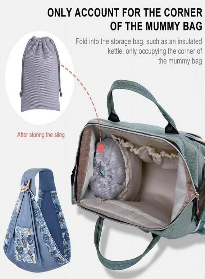 LEVGRY Baby Wrap Carrier, Baby Carrier Sling Infant Ring Sling Breastfeeding Nursing Carrier for Newborns || Pack of 1 - Image 5