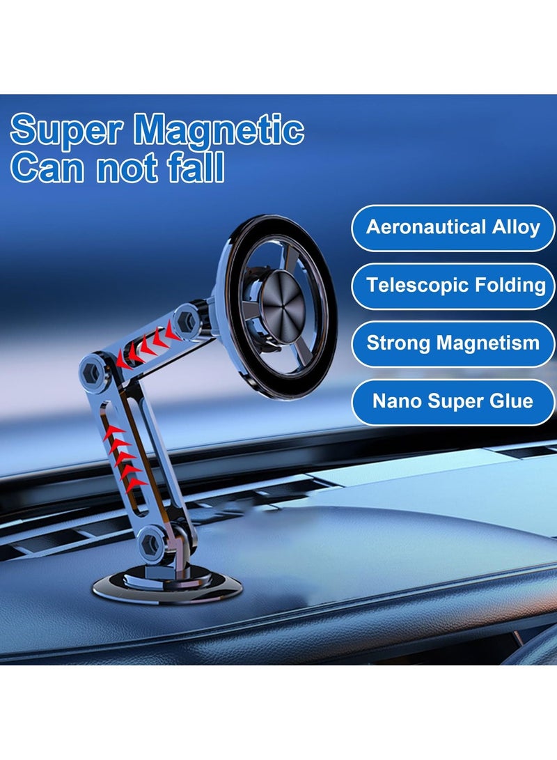 SYOSI SYOSI Car Phone Holder, Magnetic Phone Holder for Car 360° Adjustable Cell Phone Mount Magnetic Suction Car Phone Holder Universal Metal Car Phone Holder for All Mobile Phones  - Image 5