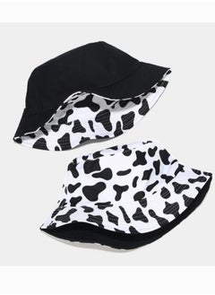 GoodBuy Double face foldable casual cow pattern sun unisex bucket travel hat  - Image 5