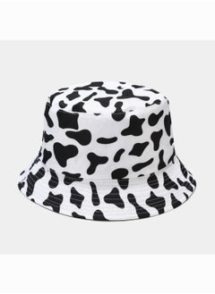 GoodBuy Double face foldable casual cow pattern sun unisex bucket travel hat  - Image 2