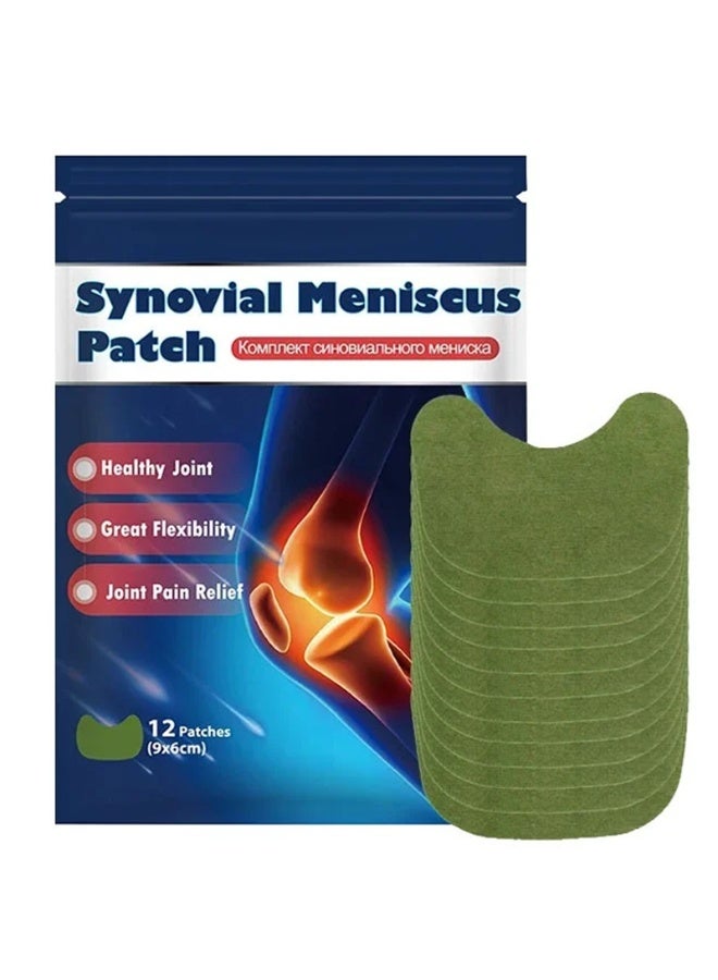 Sumifun Knee Pain Relief Adhesive Patch for Meniscus Injury – Herbal Synovial Joint Support for Flexibility, Swelling Reduction, Arthritis Care - Image 1