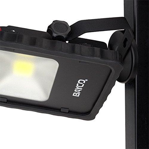 Bayco ضوء عمل بقاعدة مغناطيسية BAYCO SL-1514 بقوة 3,000 لومن، أحمر/أسود - Image 3
