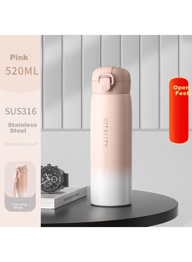 Upstyle 316 Stainless Steel Insulated Water Bottle For Men And Women, Stylish Student Cup, Gift For Him And Her