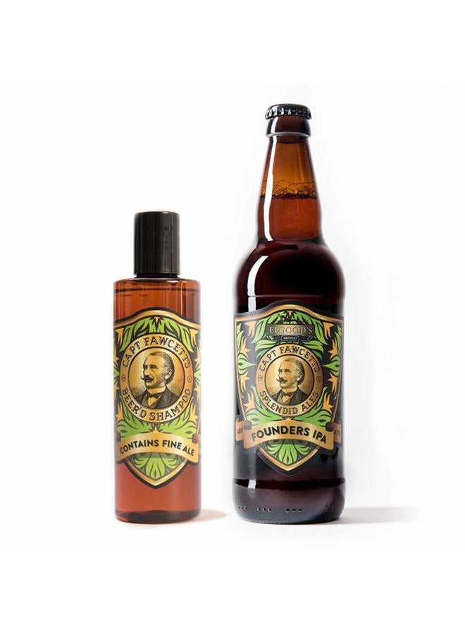 CAPTAIN FAWCETT Beer'd Shampoo Gentle Beard Wash | Premium Beard Wash | 250ml - Image 2