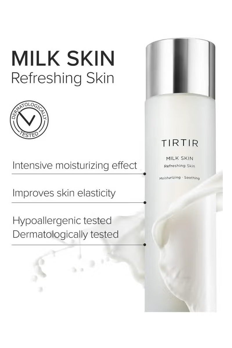 Tirtir Milk Skin Toner, 150ml, Moisturising, Soothing - Image 4