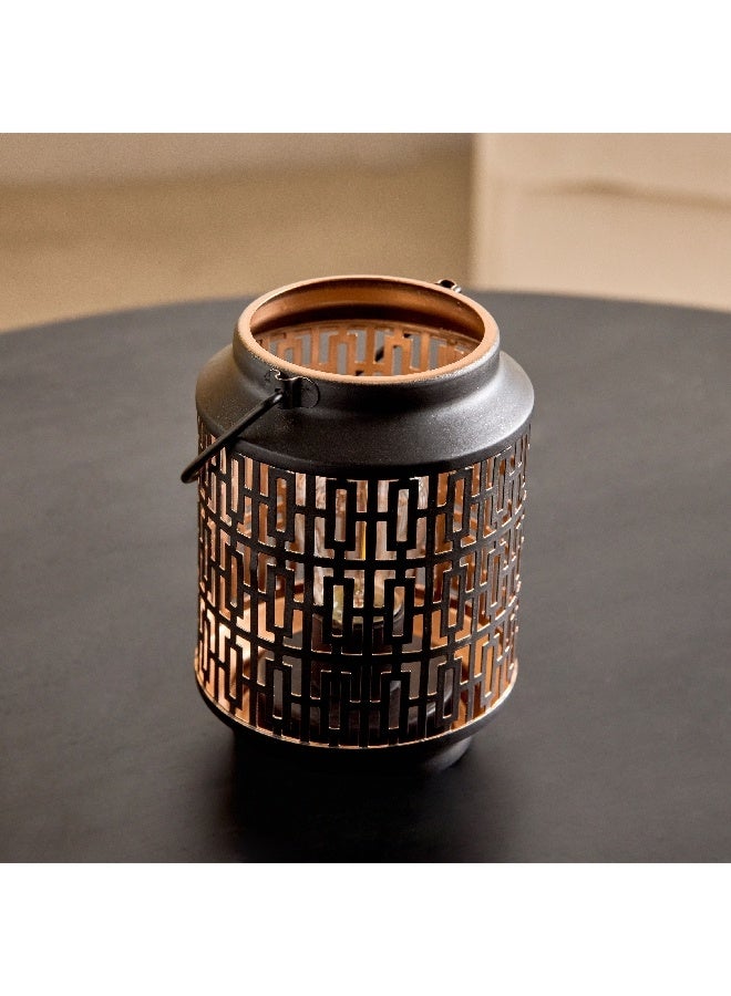Home Box Asher Metal Cutout LED Lantern 10.7 x 10.1 x 14.5 cm  - Image 4