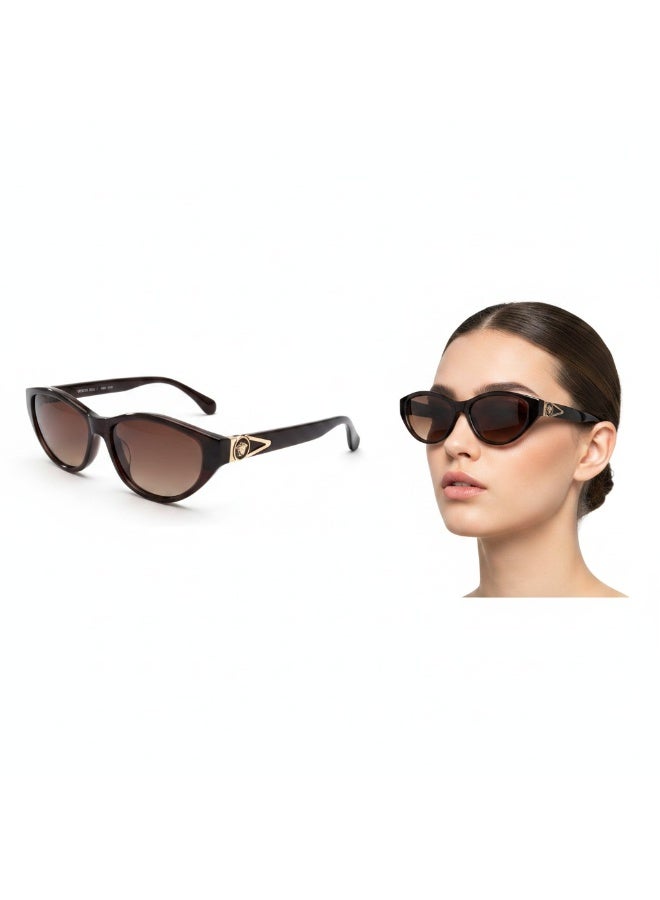 Cat Eye Sunglasses with Durable Metal Frame – Elegant Women’s Style, Code 35
