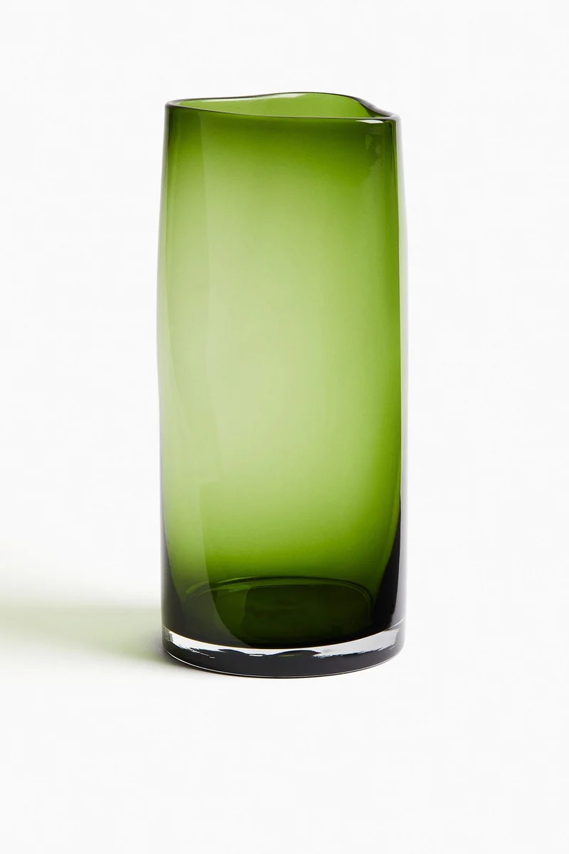 H&M Large glass vase
