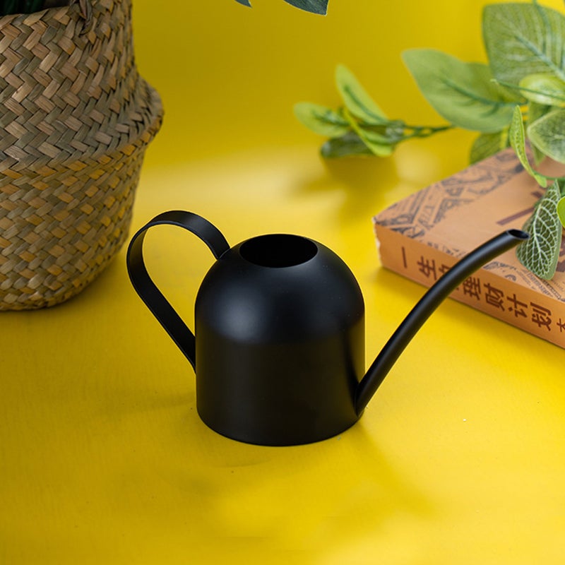 1Pc 500ML Watering Can Stainless Steel Watering Pot Gardening Watering Can - Image 4
