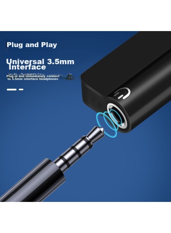 Stiger Type-c To 3.5mm Headphone Adapter, Audio Cable Converter, Two-in Converter, Compatible With Huawei P50/mate40pro/xiaomi 13/12/11 - Image 3