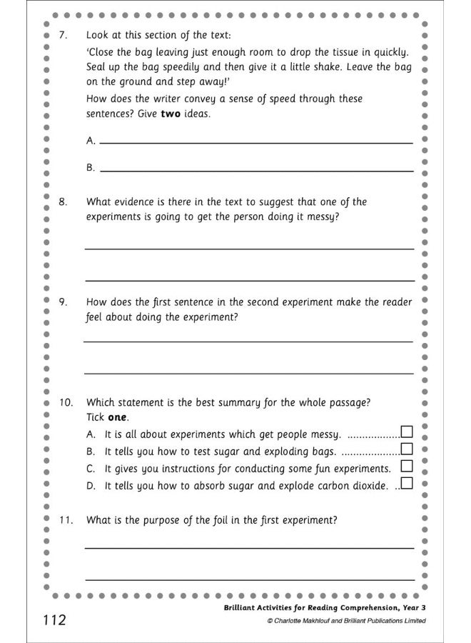 Brilliant Activities for Reading Comprehension, Year 3: Engaging Stories and Activities to Develop Comprehension Skills - Image 5