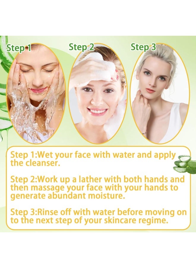 BeautyVoc BeautyVoc Aloe Vera Face Wash with Cucumber – Hydrating & Refreshing Cleanser for Soft, Glowing Skin, 100ml - Image 4