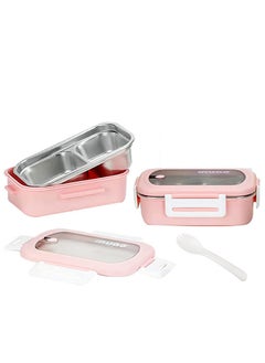 Perfii 900ML Insulated Compartment Bento Lunch for Kids and Adults Container Leakproof BPA Free Dishwasher and Microwave Safe  - Image 3