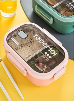 Perfii 900ML Insulated Compartment Bento Lunch for Kids and Adults Container Leakproof BPA Free Dishwasher and Microwave Safe  - Image 4