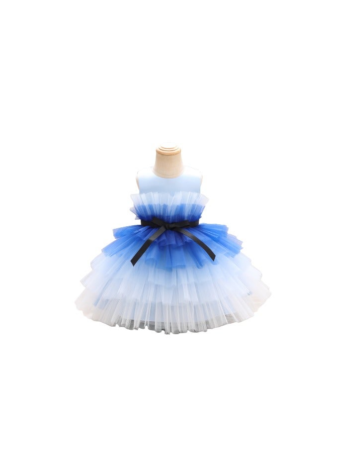 D'Daniela Tiered Tulle Dress - Image 4
