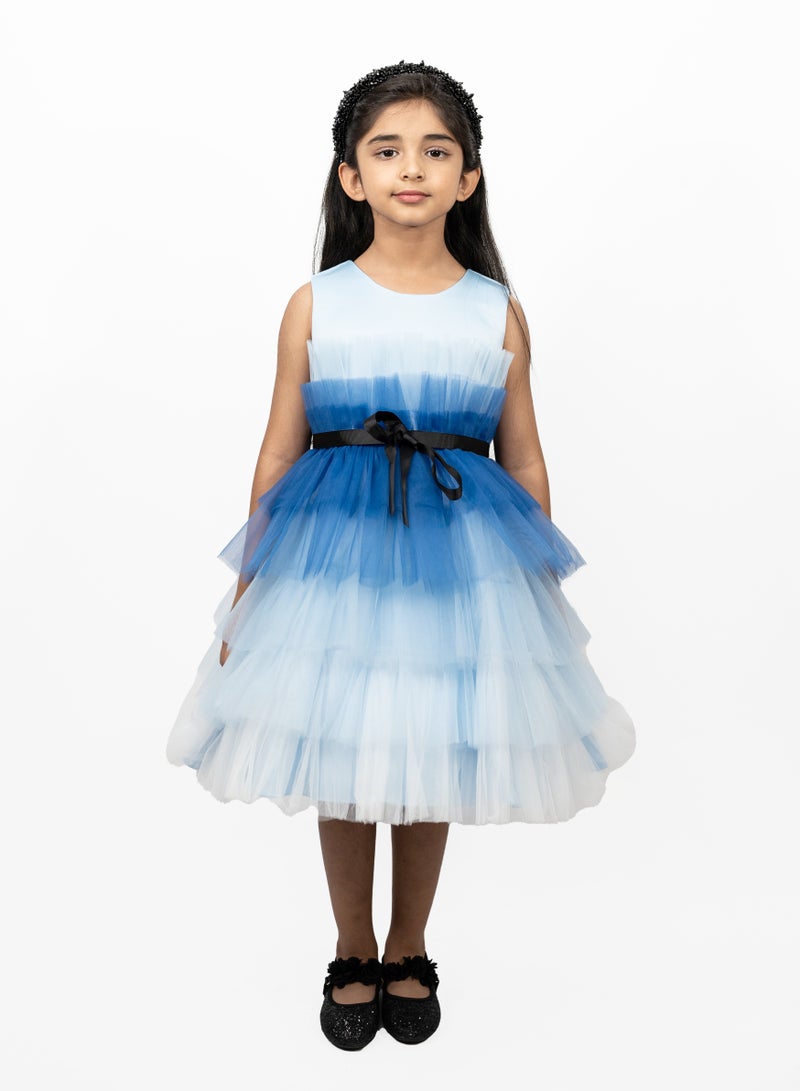 D'Daniela Tiered Tulle Dress - Image 1