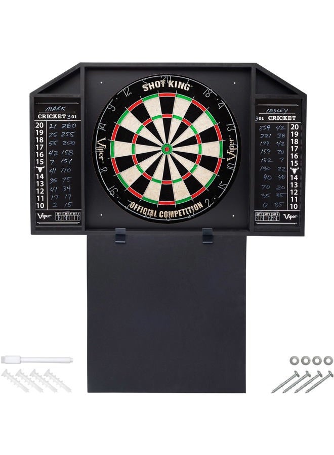 Viper by GLD Products Resolute Dart Backboard, Black - Image 1