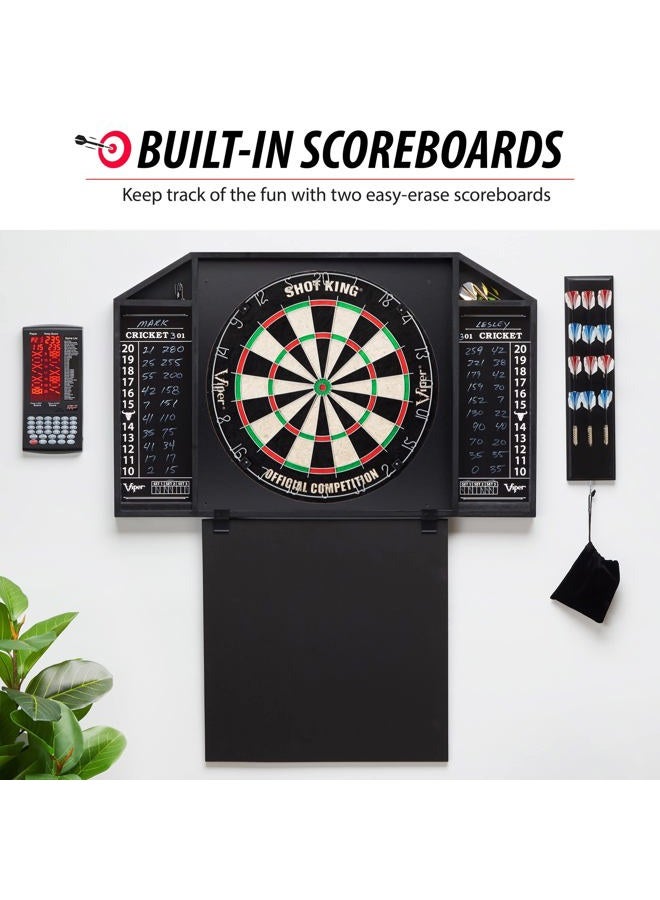 Viper by GLD Products Resolute Dart Backboard, Black - Image 4